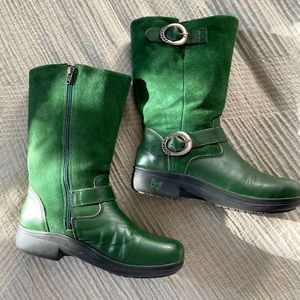 Green Alegria Boots